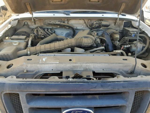 1FTYR10U64PA22423 - 2004 FORD RANGER WHITE photo 7