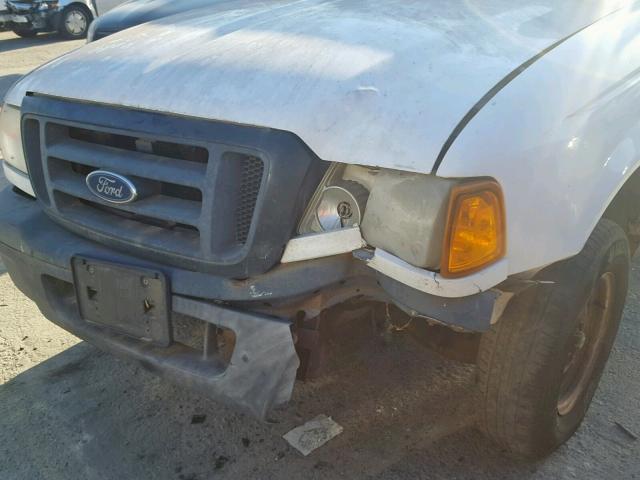 1FTYR10U64PA22423 - 2004 FORD RANGER WHITE photo 9