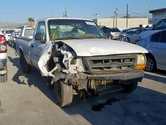 1FTYR10X0WUB76124 - 1998 FORD RANGER WHITE photo 1