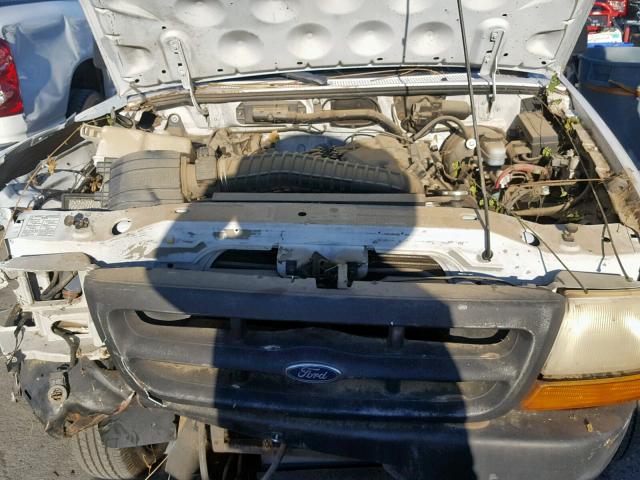 1FTYR10X0WUB76124 - 1998 FORD RANGER WHITE photo 7