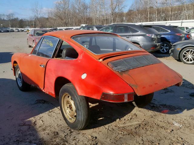 119123217 - 1969 PORSCHE 911 T RED photo 3