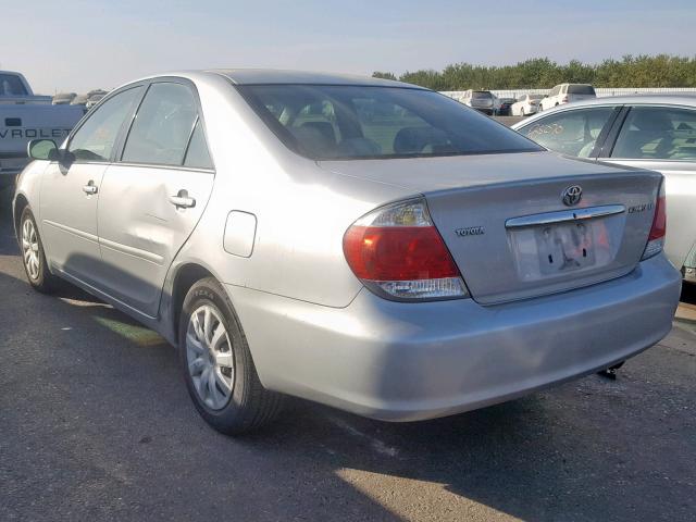 4T1BE32K85U427187 - 2005 TOYOTA CAMRY LE SILVER photo 3