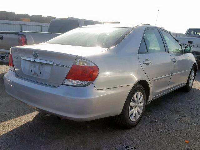4T1BE32K85U427187 - 2005 TOYOTA CAMRY LE SILVER photo 4