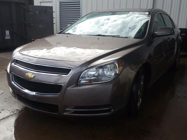 1G1ZC5EBXAF145897 - 2010 CHEVROLET MALIBU 1LT 银色 照片 2
