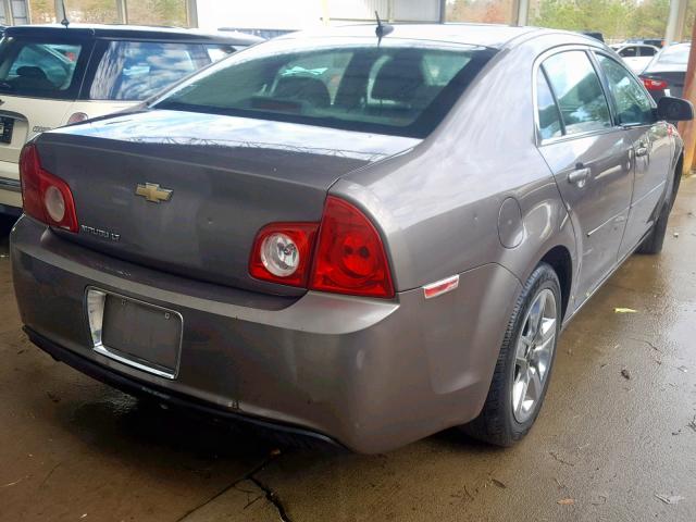 1G1ZC5EBXAF145897 - 2010 CHEVROLET MALIBU 1LT 银色 照片 4