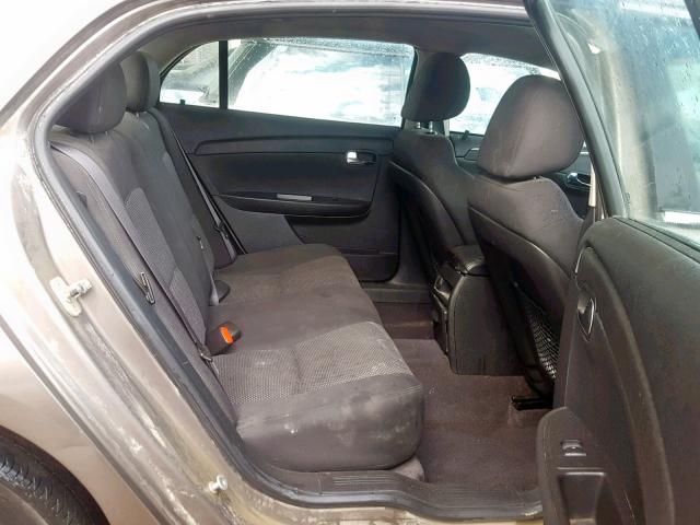 1G1ZC5EBXAF145897 - 2010 CHEVROLET MALIBU 1LT 银色 照片 6