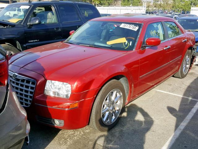 2C3KA53G47H820099 - 2007 CHRYSLER 300 TOURIN RED photo 2