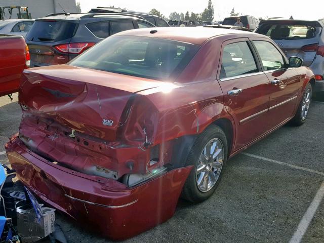 2C3KA53G47H820099 - 2007 CHRYSLER 300 TOURIN RED photo 4