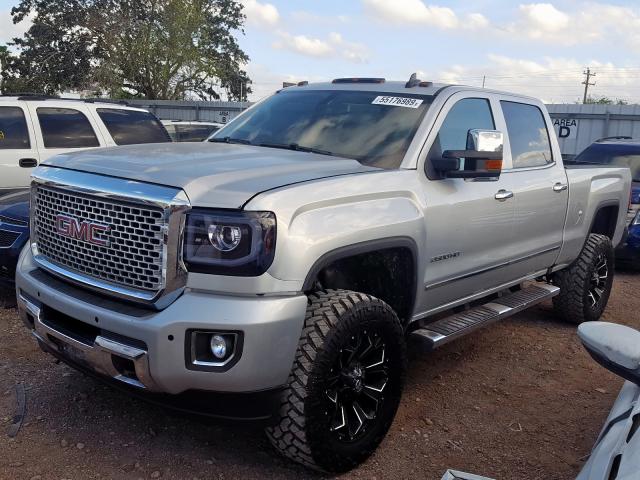 1GT12TEG9HF158691 - 2017 GMC SIERRA K25 SILVER photo 2