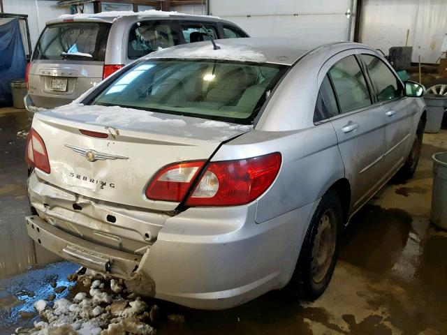 1C3LC56R37N516412 - 2007 CHRYSLER SEBRING TO SILVER photo 4