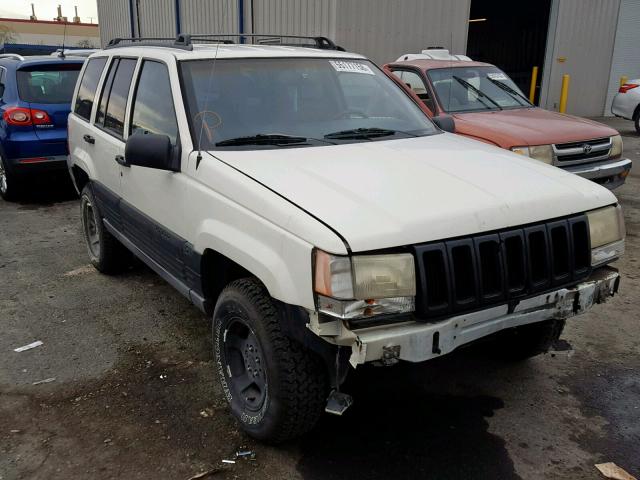 1J4EZ58S6TC141327 - 1996 JEEP GRAND CHER WHITE photo 1