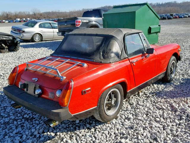 GAN6UL216591 - 1979 MG MIDGET CON RED photo 4