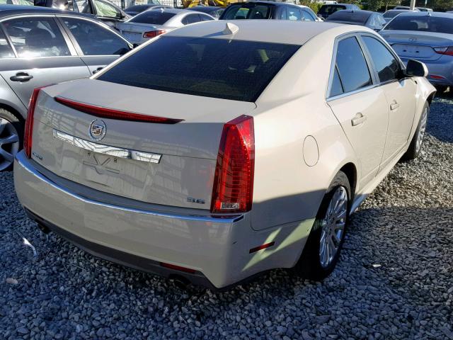 1G6DK5EV3A0112227 - 2010 CADILLAC CTS PERFOR BEIGE photo 4