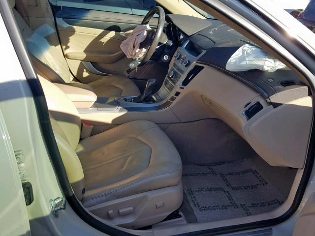 1G6DK5EV3A0112227 - 2010 CADILLAC CTS PERFOR BEIGE photo 5