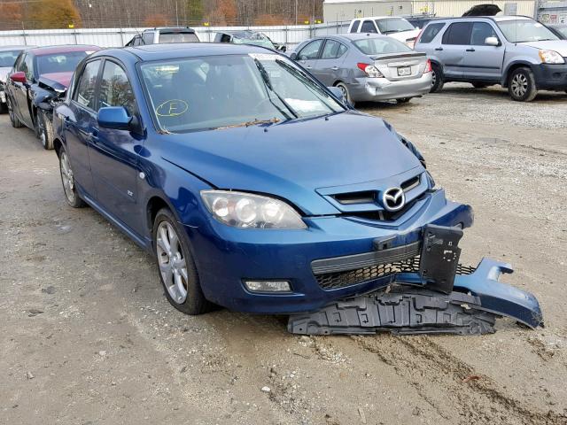 JM1BK344071604122 - 2007 MAZDA 3 HATCHBAC BLUE photo 1