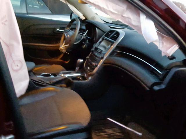 1G11C5SAXGF134061 - 2016 CHEVROLET MALIBU LIM BURGUNDY photo 5