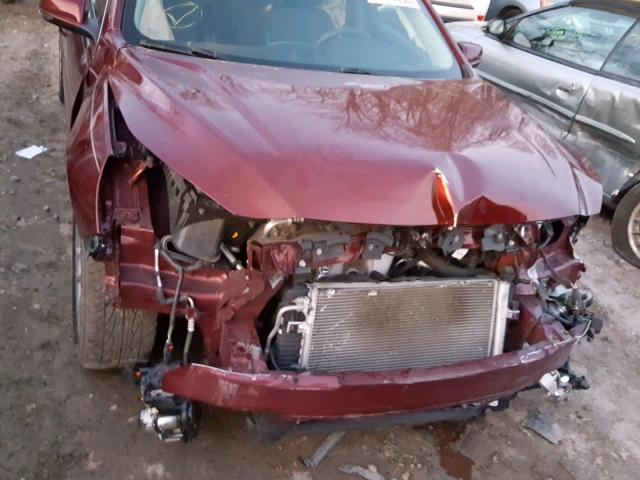 1G11C5SAXGF134061 - 2016 CHEVROLET MALIBU LIM BURGUNDY photo 7