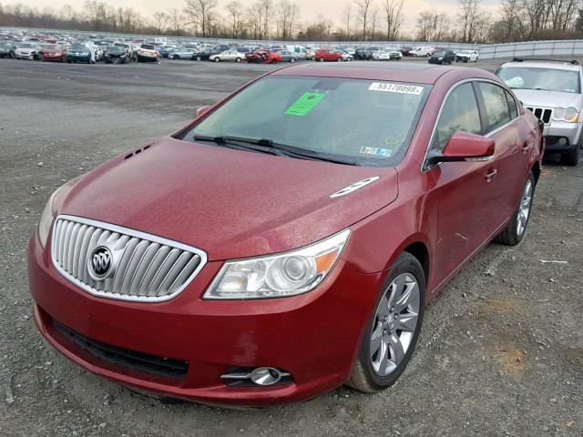 1G4GC5GD7BF199152 - 2011 BUICK LACROSSE C MAROON photo 2