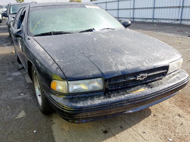 1G1BL52P0TR128738 - 1996 CHEVROLET CAPRICE CL BLACK photo 1