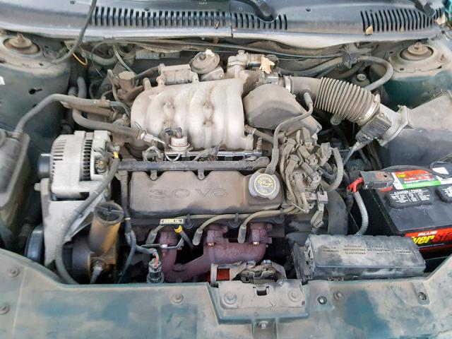 1MELM50U9VA639771 - 1997 MERCURY SABLE GS GREEN photo 7