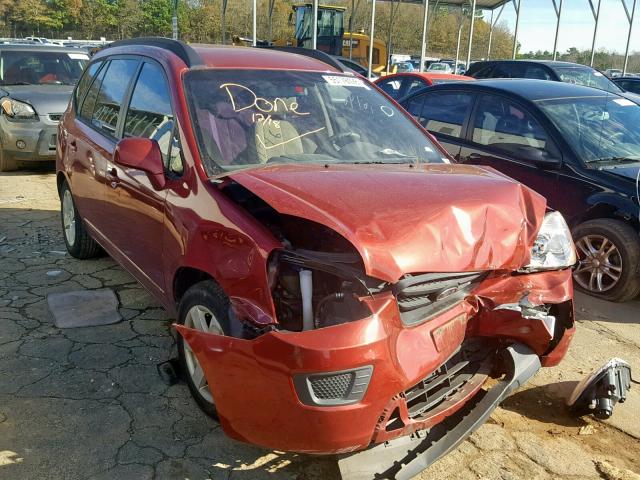 KNAFG526787182400 - 2008 KIA RONDO LX MAROON photo 1