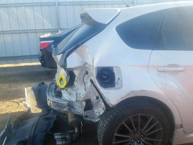 JF1GR7E67CG227388 - 2012 SUBARU IMPREZA WR WHITE photo 9