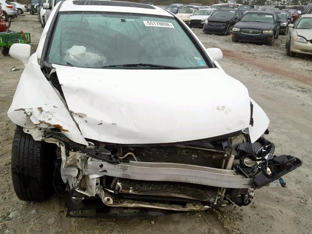 2HGFA16999H354788 - 2009 HONDA CIVIC EXL WHITE photo 9