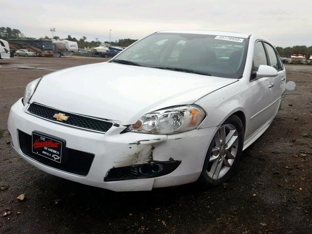 2G1WC5E39E1176213 - 2014 CHEVROLET IMPALA LIM WHITE photo 2