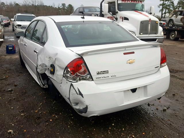 2G1WC5E39E1176213 - 2014 CHEVROLET IMPALA LIM WHITE photo 3