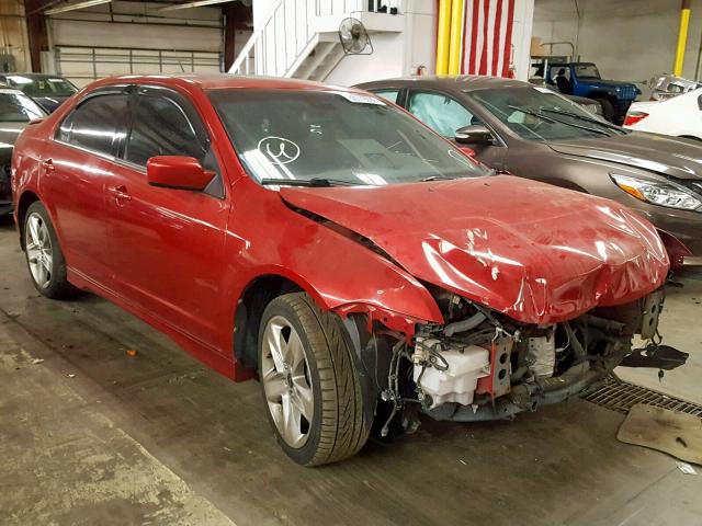 3FAHP0KC0CR393448 - 2012 FORD FUSION SPO RED photo 1