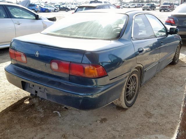 JH4DB7654TS003966 - 1996 ACURA INTEGRA LS GREEN photo 4