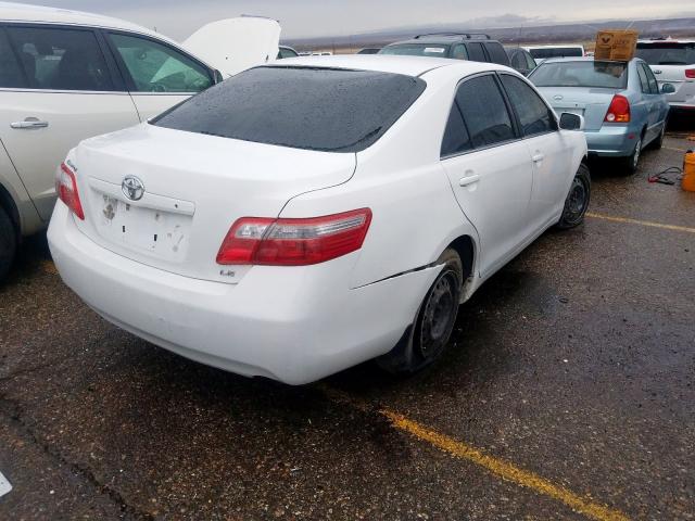 4T1BE46K38U748364 - 2008 TOYOTA CAMRY CE WHITE photo 4