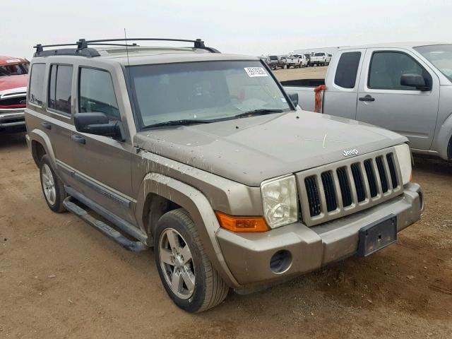 1J8HG48K26C178780 - 2006 JEEP COMMANDER GOLD photo 1