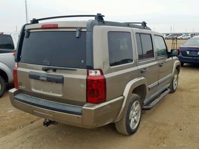 1J8HG48K26C178780 - 2006 JEEP COMMANDER GOLD photo 4