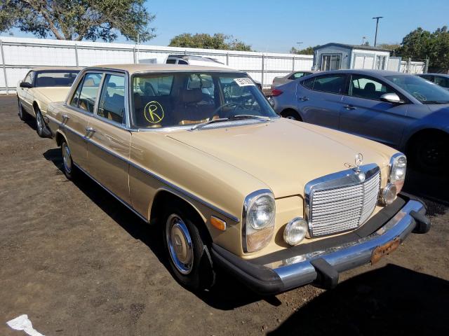 11406012118578 - 1975 MERCEDES-BENZ 280 YELLOW photo 1