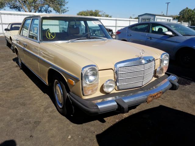 11406012118578 - 1975 MERCEDES-BENZ 280 YELLOW photo 9