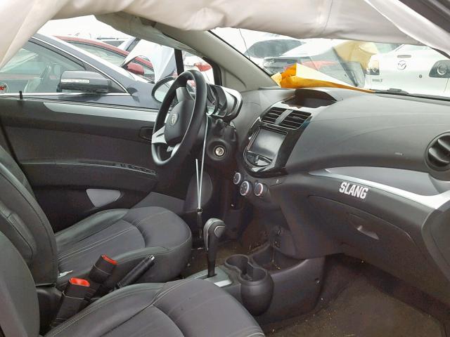 KL8CD6S97DC508401 - 2013 CHEVROLET SPARK 1LT BLACK photo 5