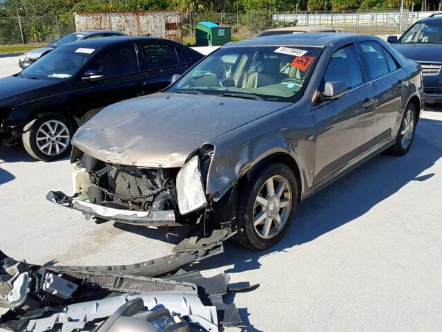 1G6DC67A060197063 - 2006 CADILLAC STS BROWN photo 2