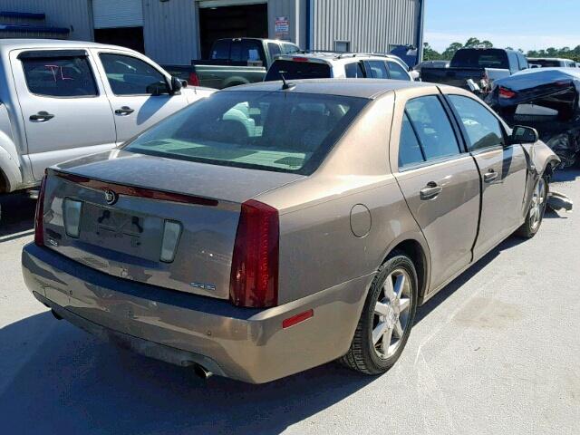 1G6DC67A060197063 - 2006 CADILLAC STS BROWN photo 4