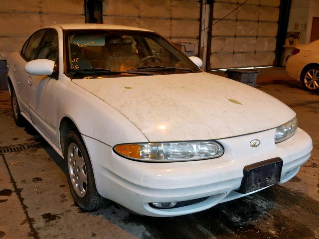 1G3NL52T3YC351139 - 2000 OLDSMOBILE ALERO GL WHITE photo 1