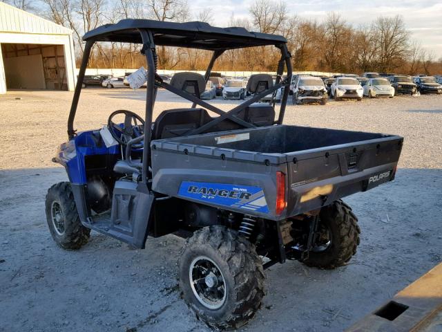 4XATH76A0C4274284 - 2012 POLARIS RANGER 800 BLUE photo 3