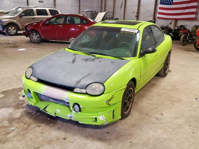 1B3ES47Y2XD158895 - 1999 DODGE NEON HIGHL GREEN photo 2