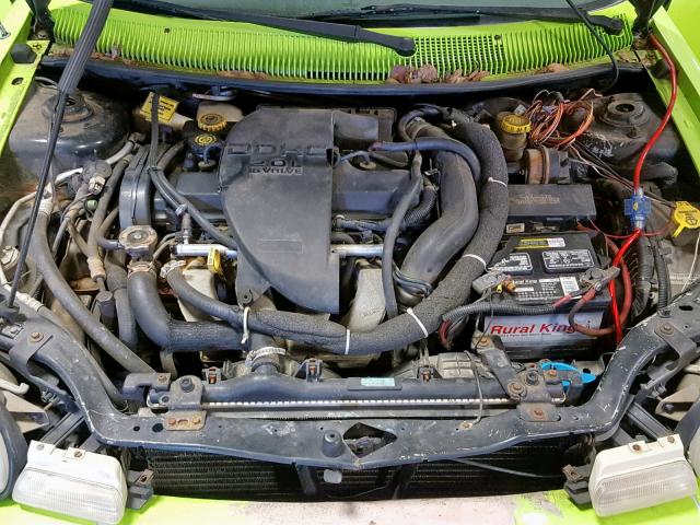 1B3ES47Y2XD158895 - 1999 DODGE NEON HIGHL GREEN photo 7