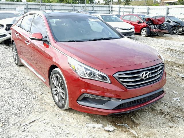 5NPE34AB4FH057639 - 2015 HYUNDAI SONATA SPO BURGUNDY photo 1