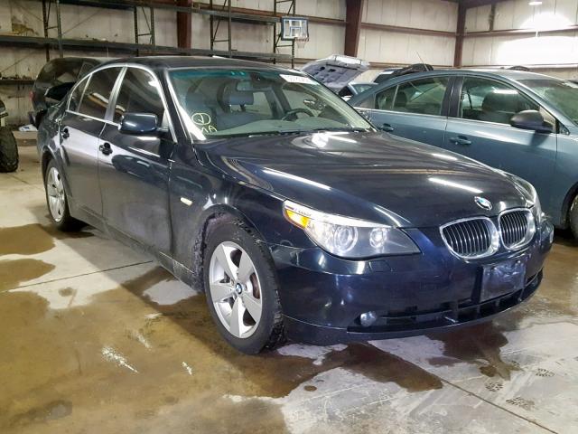 WBANF73557CU23098 - 2007 BMW 530 XI BLUE photo 1