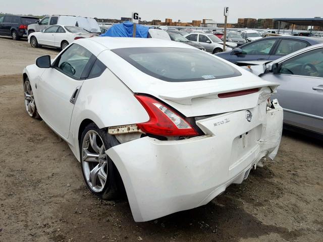 JN1AZ44E29M402022 - 2009 NISSAN 370Z WHITE photo 3