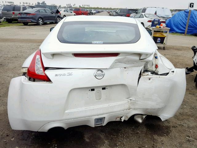 JN1AZ44E29M402022 - 2009 NISSAN 370Z WHITE photo 6