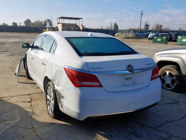 1G4GA5GR9EF283284 - 2014 BUICK LACROSSE WHITE photo 3