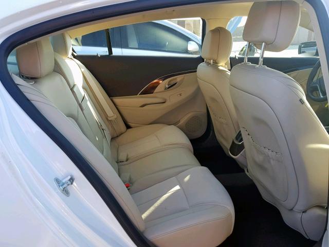 1G4GA5GR9EF283284 - 2014 BUICK LACROSSE WHITE photo 6