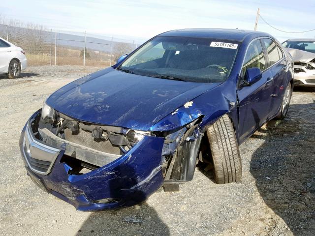 JH4CU2F60CC022946 - 2012 ACURA TSX TECH BLUE photo 2